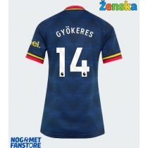 Arsenal Viktor Gyokeres #14 Gostujuci Dres za Ženska 2026-27 Kratak Rukav